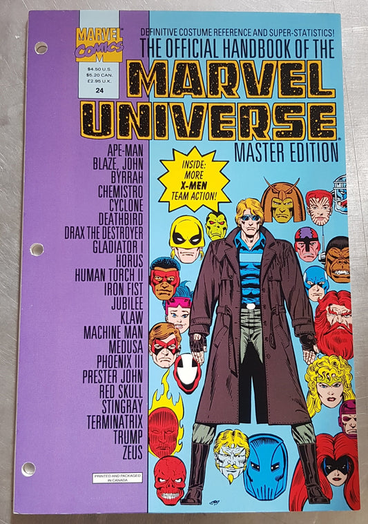 The Official Handbook of the Marvel Universe #24