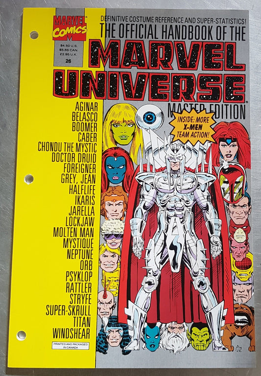 The Official Handbook of the Marvel Universe #26