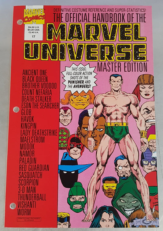 The Official Handbook of the Marvel Universe #17