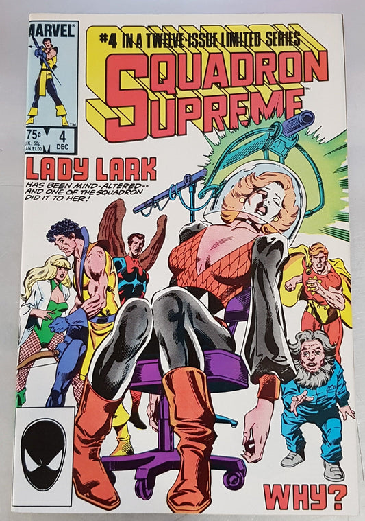 Squadron Supreme #4 Marvel Comics (1985)