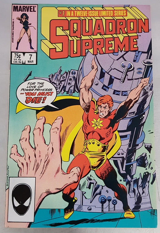 Squadron Supreme #7 Marvel Comics (1985)