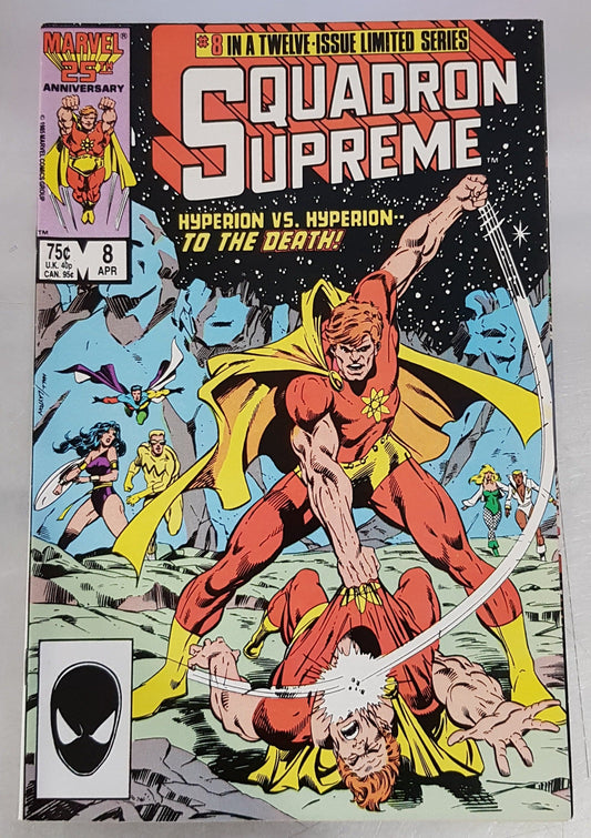 Squadron Supreme #8 Marvel Comics (1985)