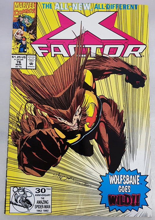 X-factor #76 Marvel Comics (1985)