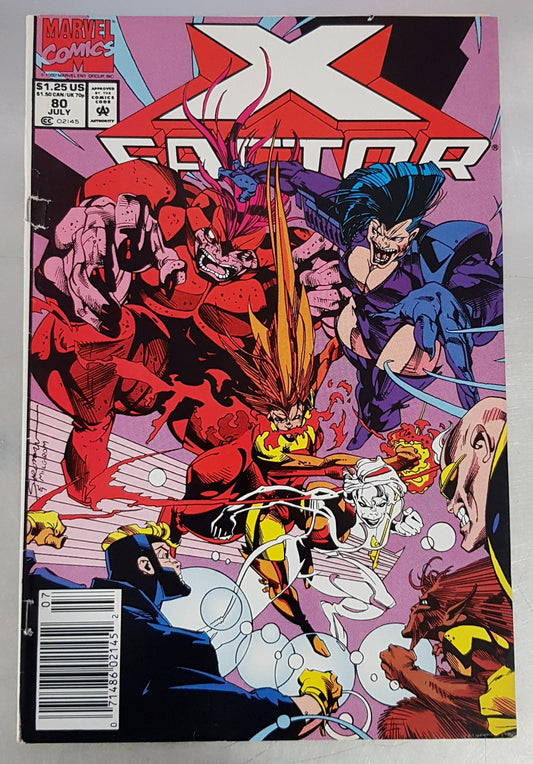 X-factor #80 Marvel Comics (1985)