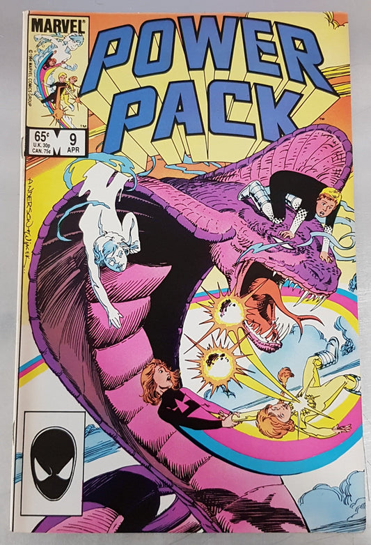 Power Pack #9 Marvel Comics (1984)