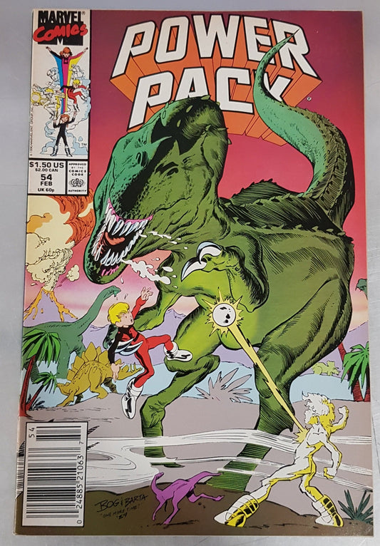 Power Pack #54 Marvel Comics (1984)
