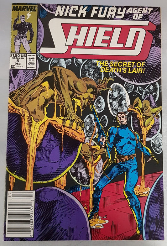 Nick Fury Agent of Shield #5 Marvel Comics (1989)