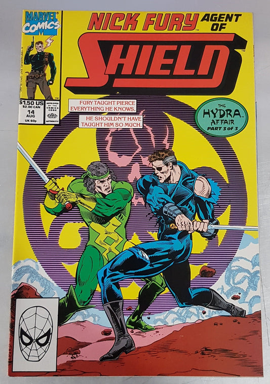 Nick Fury Agent of Shield #14 Marvel Comics (1989)