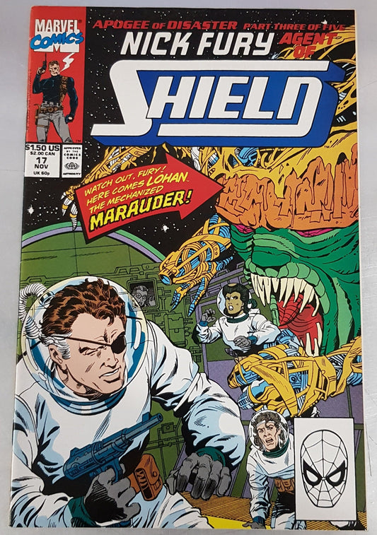 Nick Fury Agent of Shield #17 Marvel Comics (1989)