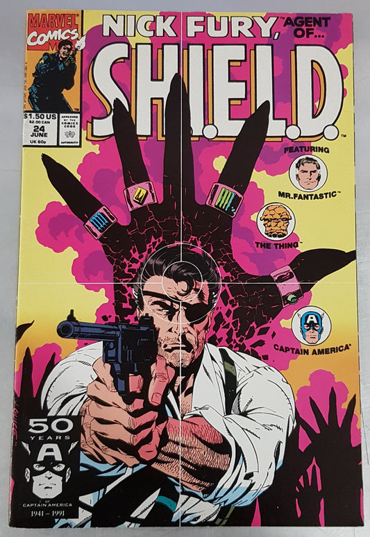 Nick Fury Agent of Shield #24 Marvel Comics (1989)