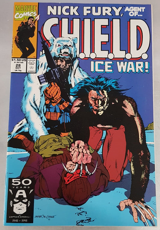Nick Fury Agent of Shield #28 Marvel Comics (1989)