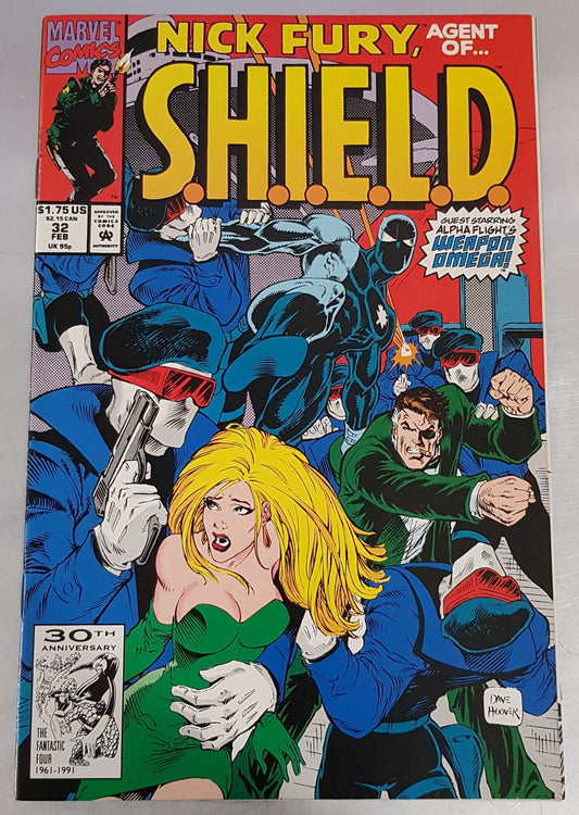 Nick Fury Agent of Shield #32 Marvel Comics (1989)