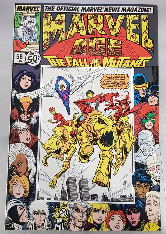 Marvel Age #58 Marvel Comics (1983)