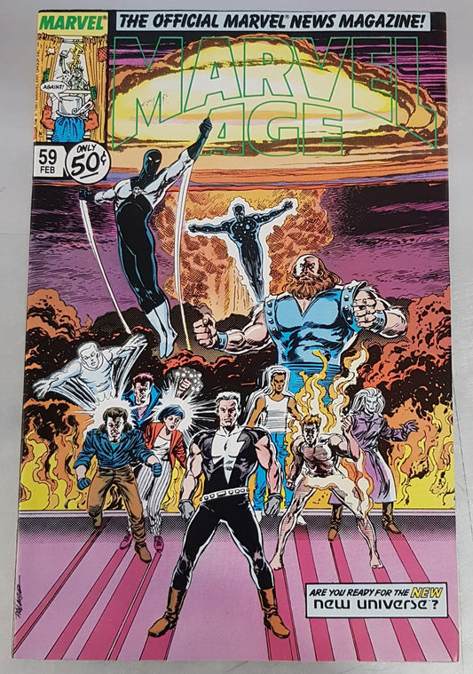 Marvel Age #59 Marvel Comics (1983)