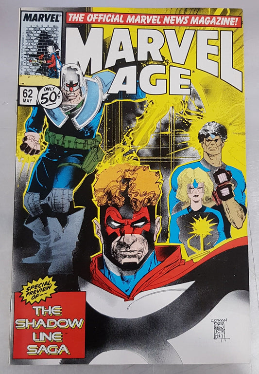 Marvel Age #62 Marvel Comics (1983)