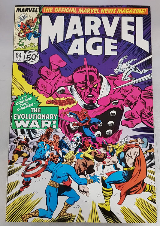 Marvel Age #64 Marvel Comics (1983)
