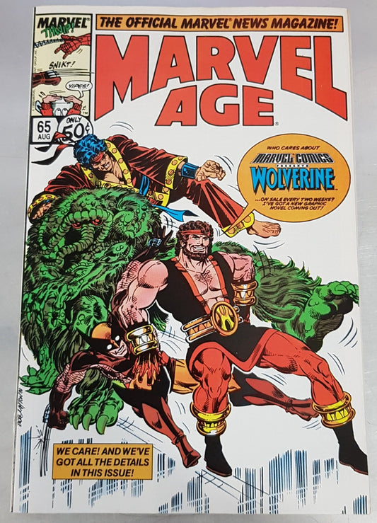 Marvel Age #65 Marvel Comics (1983)