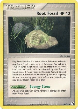 EX Legend Maker 80/92 Root Fossil