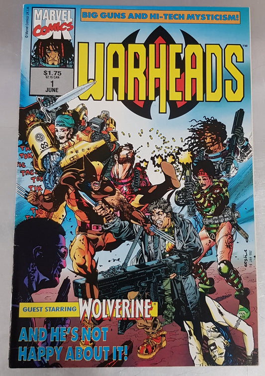 Warheads #1 Marvel Comics (1992)