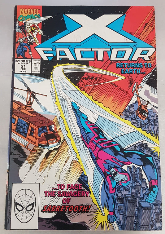X-factor #51 Marvel Comics (1985)