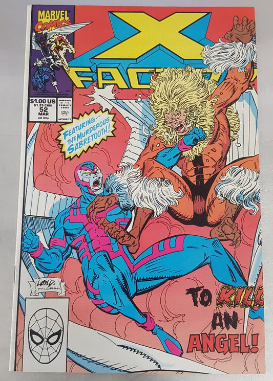 X-factor #52 Marvel Comics (1985)