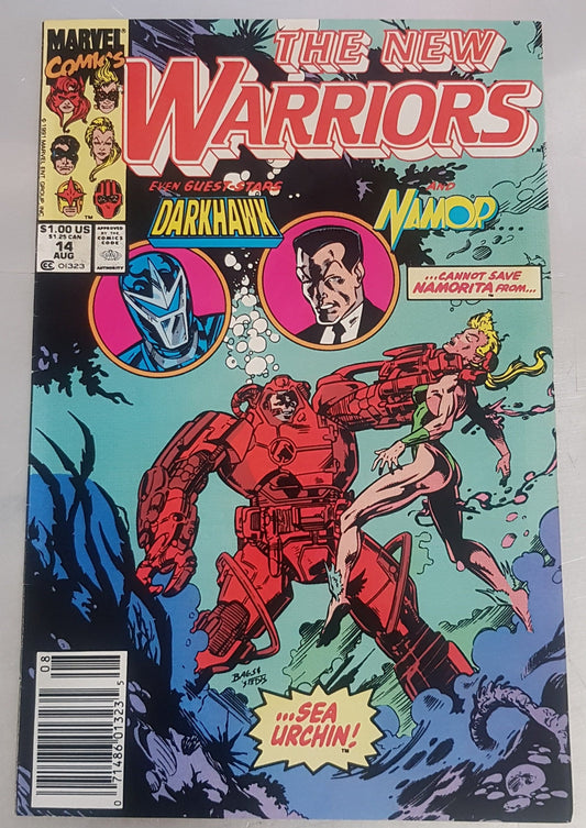 The New Warriors #14 Marvel Comics (1990)