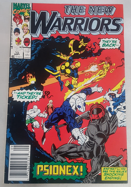 The New Warriors #15 Marvel Comics (1990)