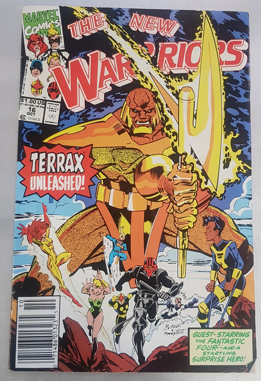 The New Warriors #16 Marvel Comics (1990)