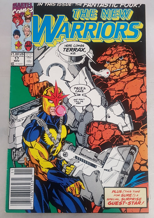 The New Warriors #17 Marvel Comics (1990)