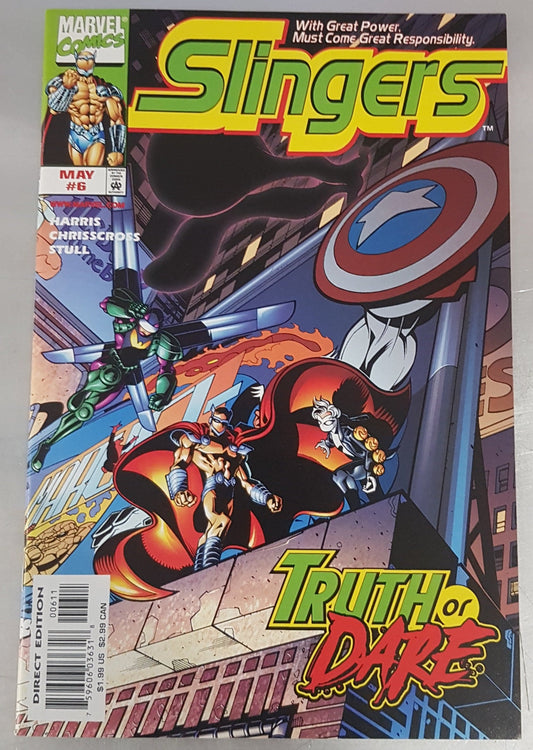 Slingers #6 Marvel Comics (1998)