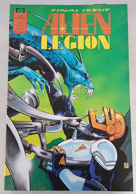 Alien Legion #18 Marvel Comics (1987)