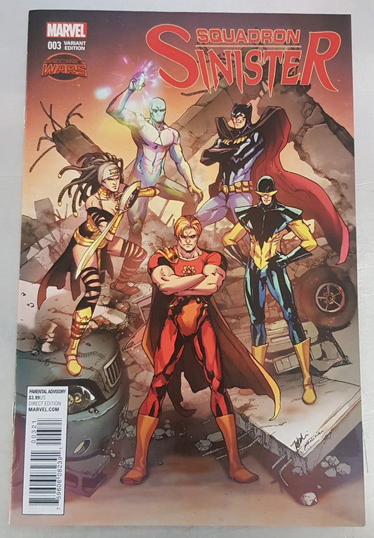 Squadron Sinister #003 Marvel Comics (2015)