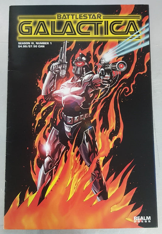 Battlestar Galactica Season III #1 Realm Press (1999)
