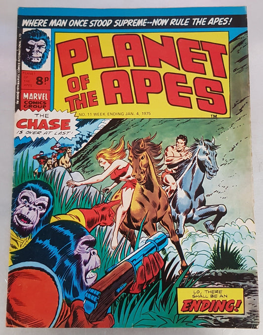 Planet of the Apes #11 Marvel Comics UK (1974)