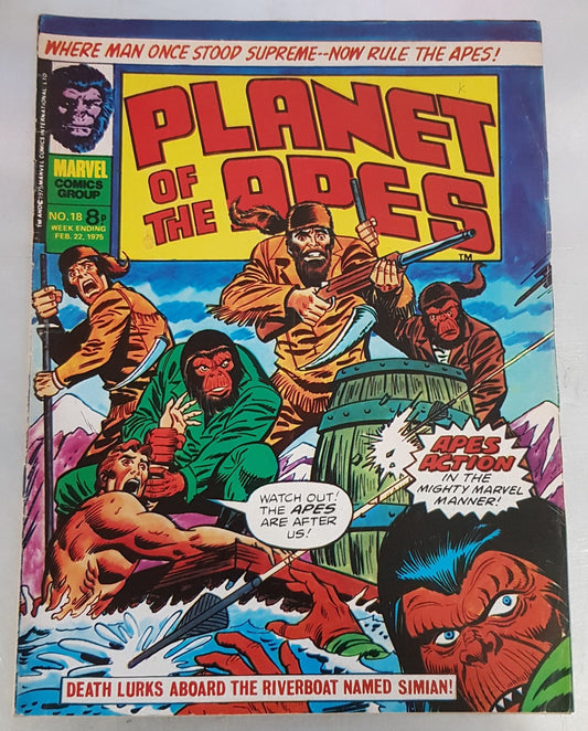 Planet of the Apes #18 Marvel Comics UK (1974)