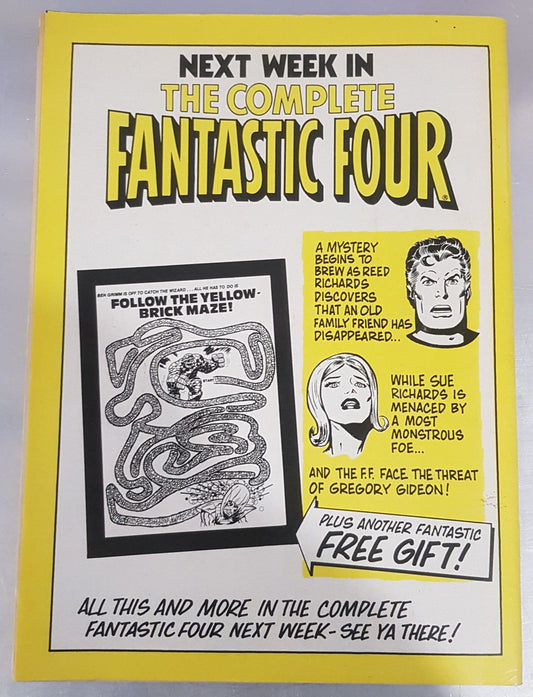The Complete Fantastic Four #1 Marvel Comics UK (1977)