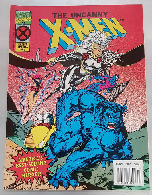 X-men Easter Special Marvel Comics UK (1992)