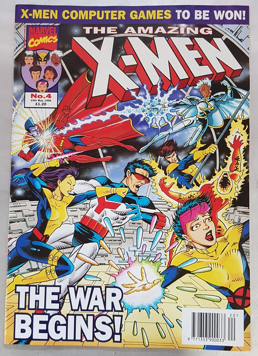 The Amazing X-men #4 Marvel Comics UK (1996)