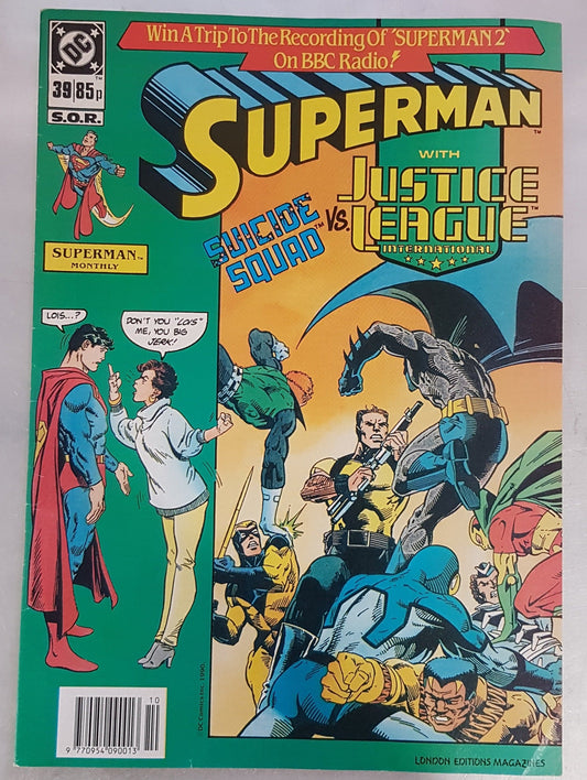Superman #39 DC Comics UK (1988)