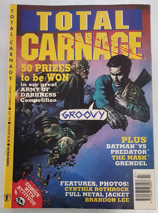 Total Carnage #4 Dark Horse UK (1994)