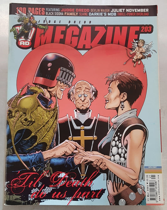 Judge Dredd The Megazine #203 Fleetway (2003)