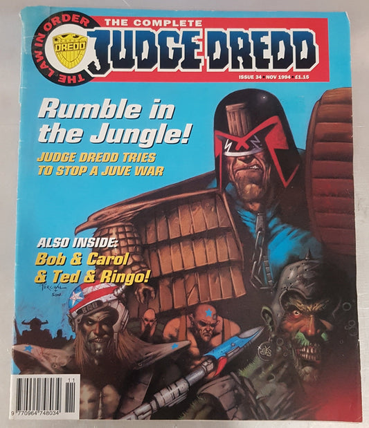The Complete Judge Dredd #34 Rebellion (1991)