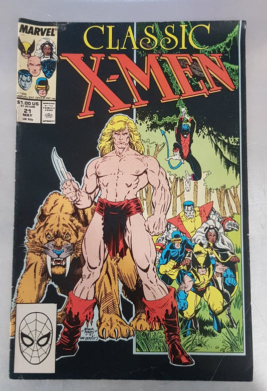 Classic X-Men #21 Marvel Comics (1986)