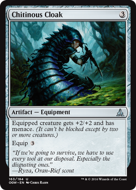 Oath of the Gatewatch 163/184 Chitinous Cloak