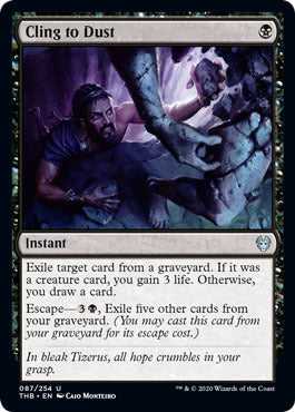 Theros Beyond Death 087/254 Cling to Dust