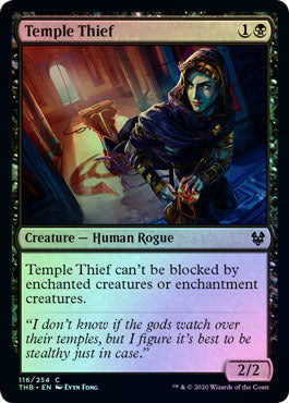 Theros Beyond Death 116/254 Temple Thief (Foil)