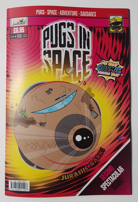 Pugs in Space #02 Southwell Comics (2021) Signed