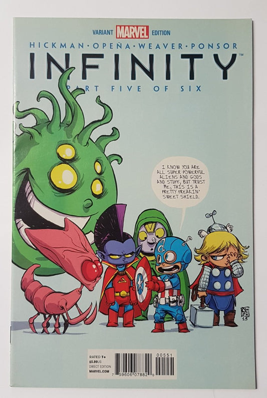 Infinity #5 Marvel Comics (2013)