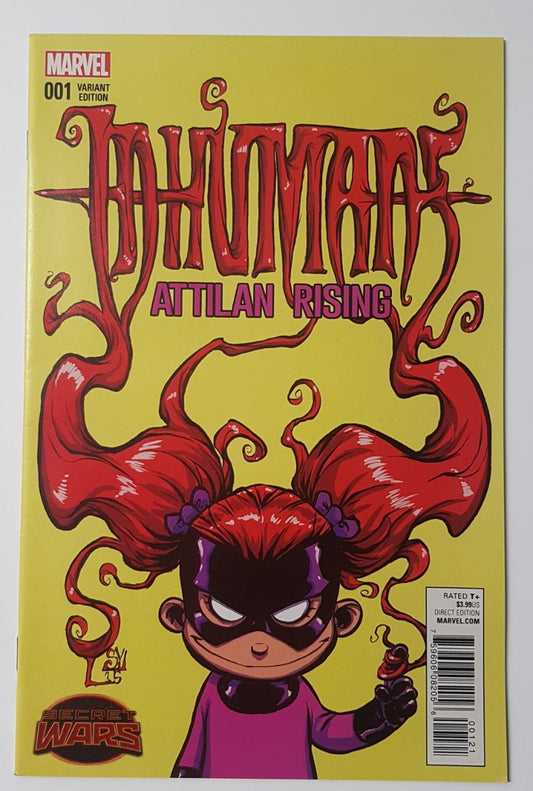 Inhumans Attilan Rising #1 Marvel Comics (2015)
