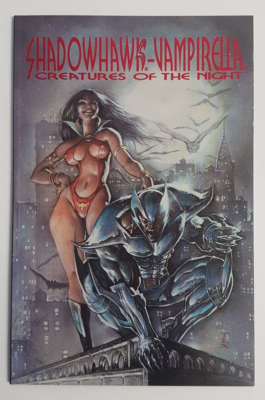 Shadowhawk Vampirella Creatures of the Night #2 Image Comics (1995)